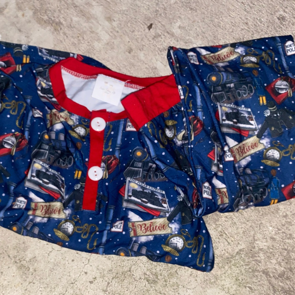 Never Grow Up Designs- Christmas Pajamas